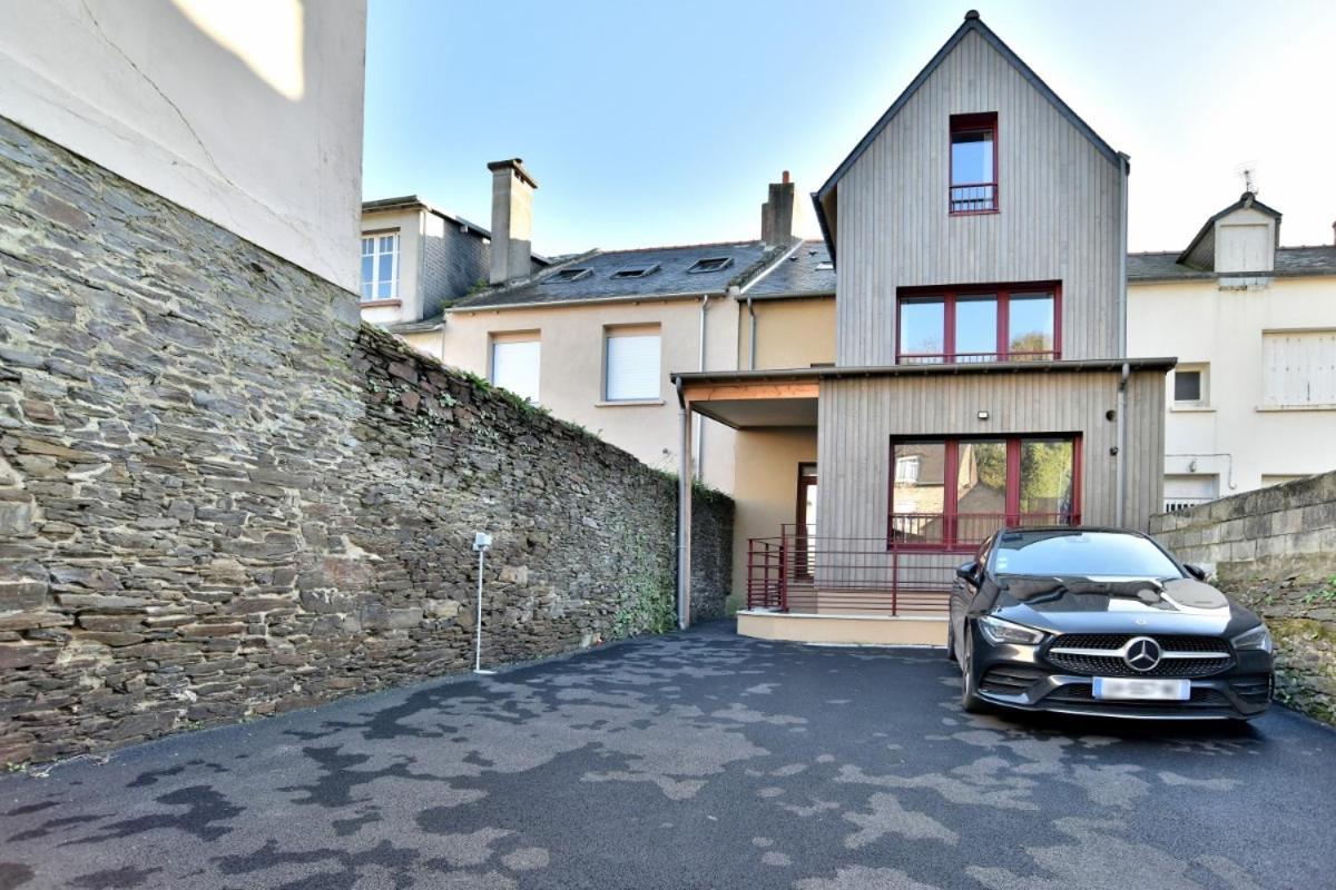 Lostra 2 - Appartement Avec Mezzanine, Front De Mer A Cancale Sur Le Port De La Houle Exterior foto